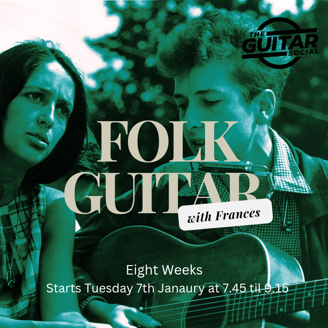 A Folk guitar course with Frances - 4 weeks