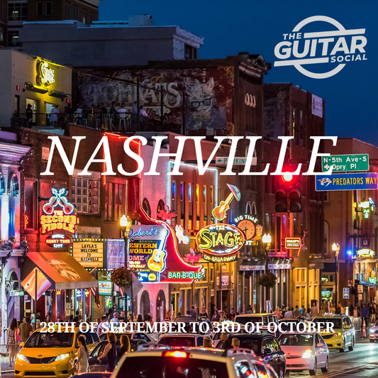 A guitar retreat in Nashville - 28th Sept to 3rd Oct