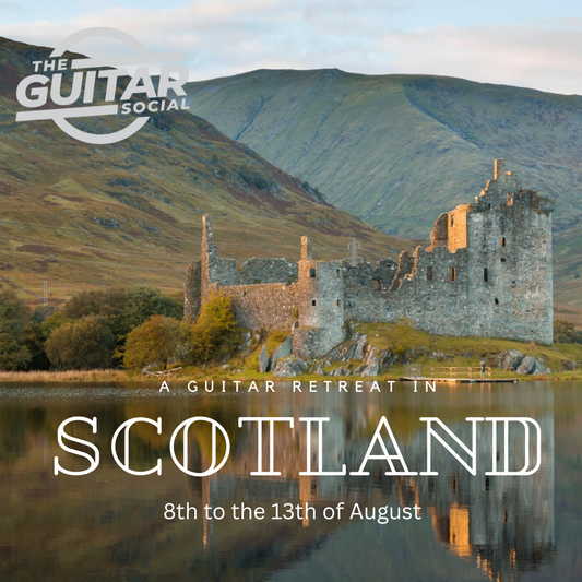 A guitar retreat in Argyll, Scotland - 8th to 13th August