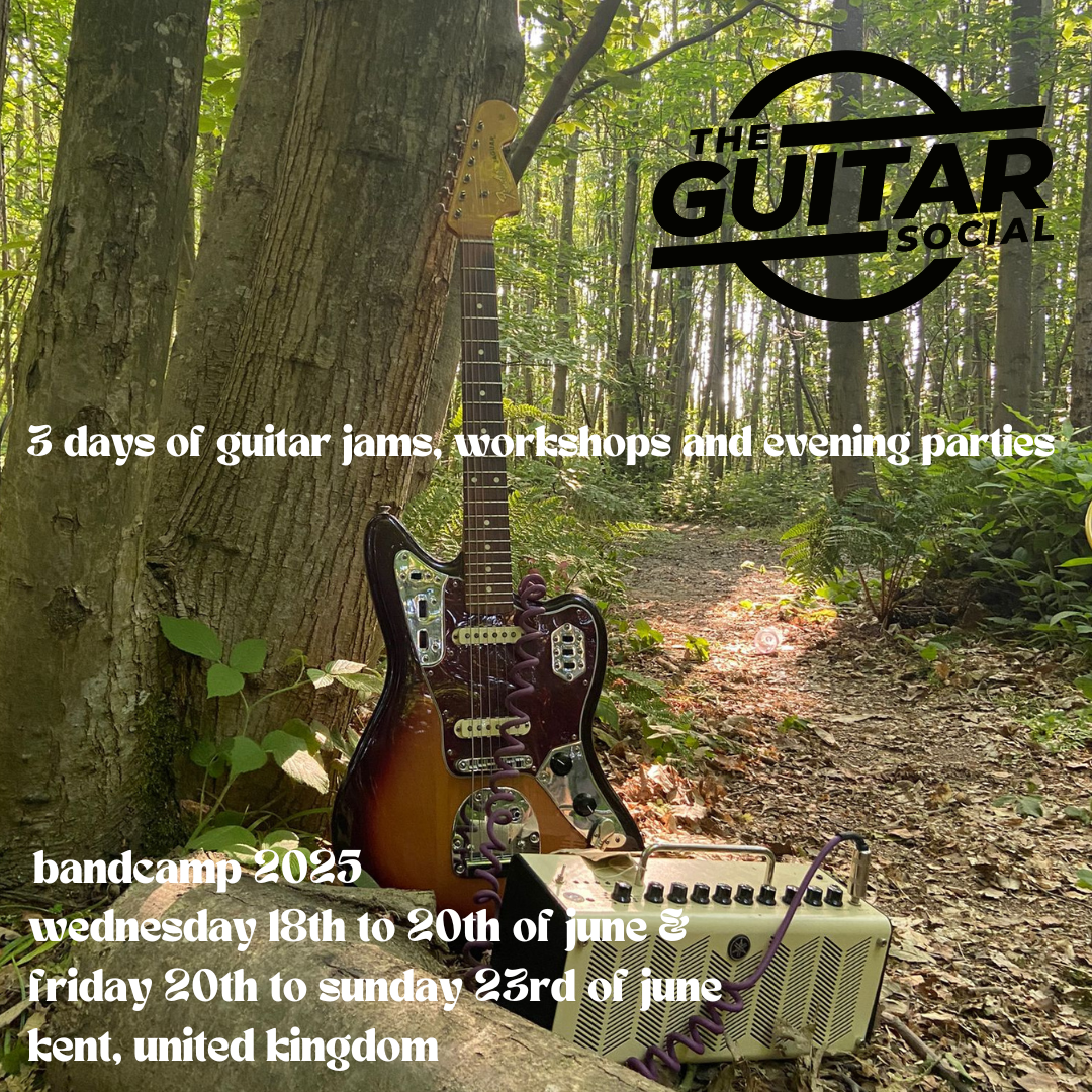 Band Camp 2025 - A Guitar Retreat in Kent - 18th to 20th of June