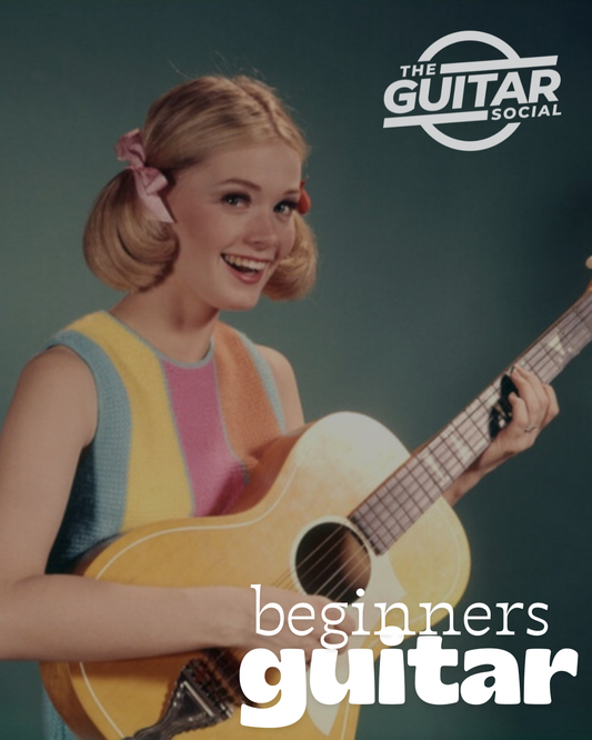 Beginners Guitar Course - 8 Weeks -Mondays and Saturdays- Shoreditch -January to February 2025