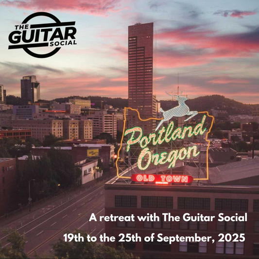 A guitar retreat in Portland - 19th to 25th September